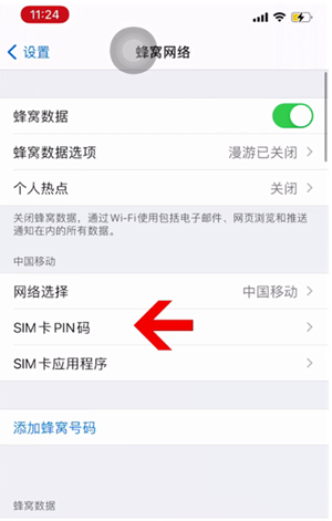 云浮苹果14维修网分享如何给iPhone14的SIM卡设置密码 