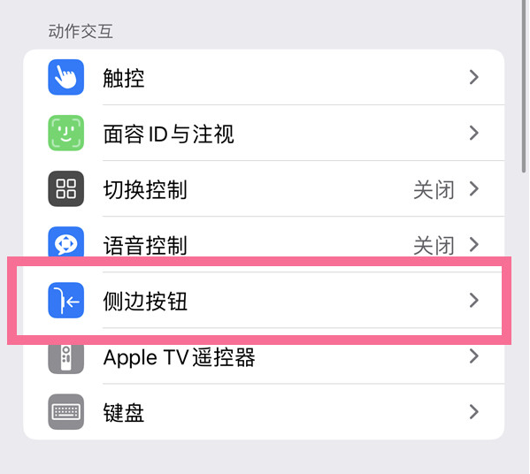 云浮苹果14维修店分享iPhone14 Plus侧键双击下载功能关闭方法 